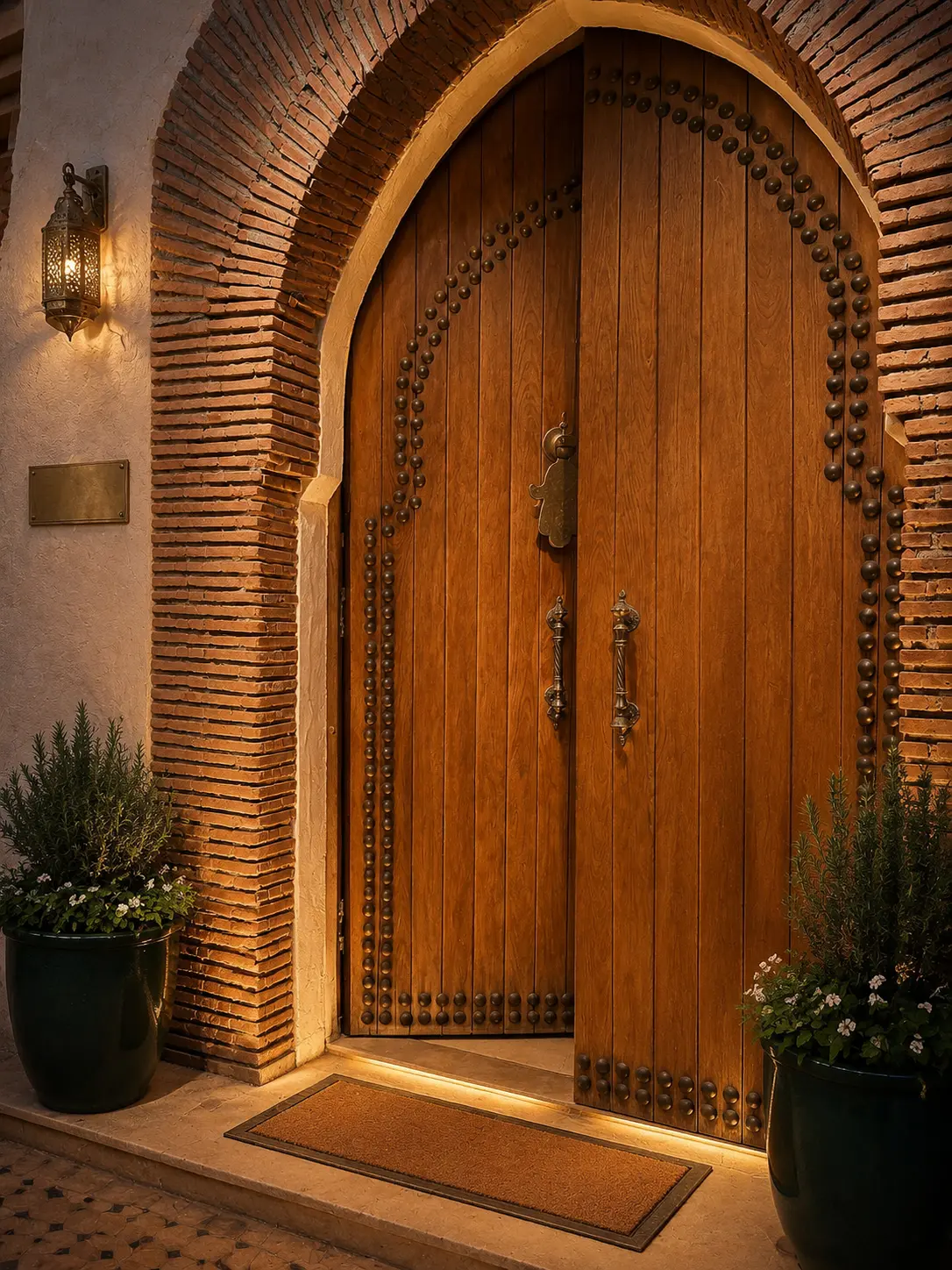 The entrance to Villa Assi Prestige